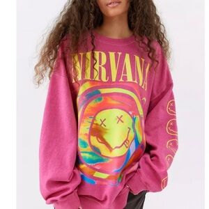 Urban Outfitters X Nirvana oversize crewneck